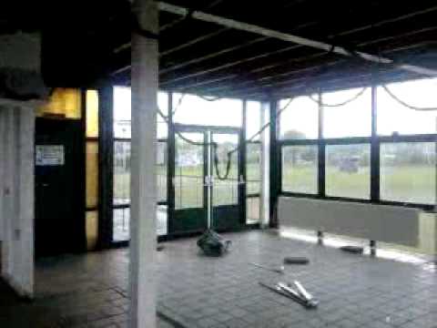 Afbraak clubhuis Alliance '22