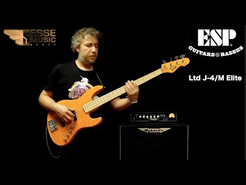 Recensione basso LTD Ltd J 4 Elite See Thru Amber
