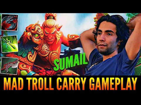 👉 Mad Troll Warlord Gameplay By SUMAIL - Totally Dominating Over Enemy Team - Dota 2 Highlights