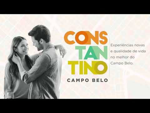Constantino Campo Belo - Studios, 2 e 3 dormitórios a 700m da Estação Eucaliptos