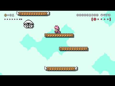 World 7-8 Billowing Bloop Blitz by 3rd Bunny - Super Mario Maker 2 - No Commentary 1ca