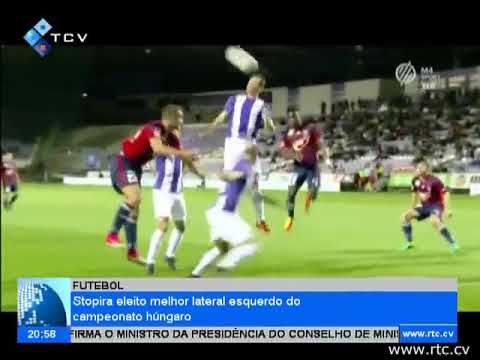 Jogador cabo-verdiano Stopira eleito melhor lateral esquerdo do campeonato húngaro