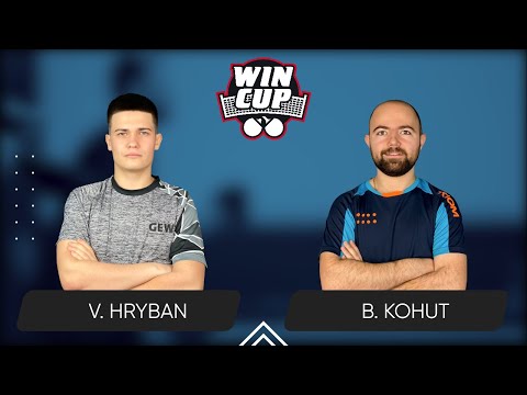 10:45 Vadym Hryban - Bohdan Kohut West 2 WIN CUP 28.07.2024 | TableTennis WINCUP