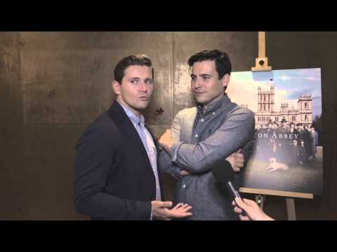 Downton Abbey Series 5 Cast Interviews - Lord Grantham, Lady Mary, Carson, Branson and more