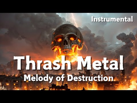 Blazing Thrash Metal Tracks 🔥 Melody of Destruction / Instrumental for WorkOut and Gaming