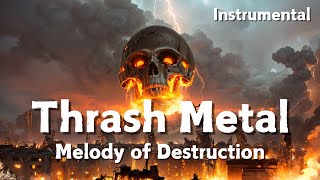 Download lagu Blazing Thrash Metal Tracks 🔥 Melody of Destruction / Instrumental for WorkOut and Gaming mp3