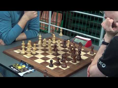 GM Zaven Andriasian - GM David Navara, Blitz chess, Caro Kann defence