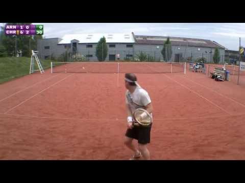Christophe (5/6) vs Arnaud (15/1) - Interclubs 2013 - 2e set - 26/05/2013