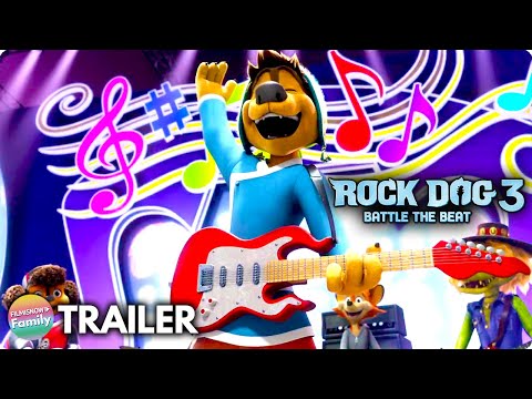 ROCK DOG 3: BATTLE THE BEAT (2023) Trailer | Eddie Izzard