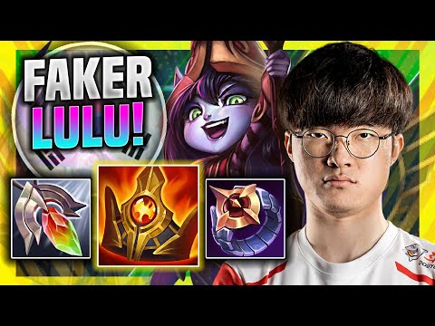 FAKER TRIES LULU WITH NEW BUFFS! - T1 Faker Plays Lulu Mid vs Sylas! | Season 11