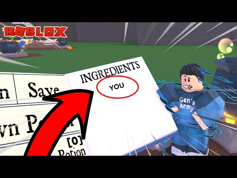 How to make YOU Ingredient for a potion in Roblox Wacky Wizards