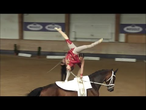 Pferd International München 2022  - Voltigieren - Luisa Horn / Gwendolyn Gröller