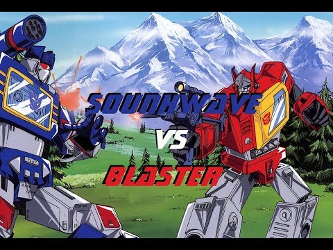 Transformers TCG: Soundwave VS Blaster