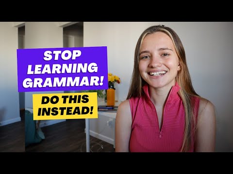 Stop Learning Grammar in English | Do This One Thing to Become Advanced Faster