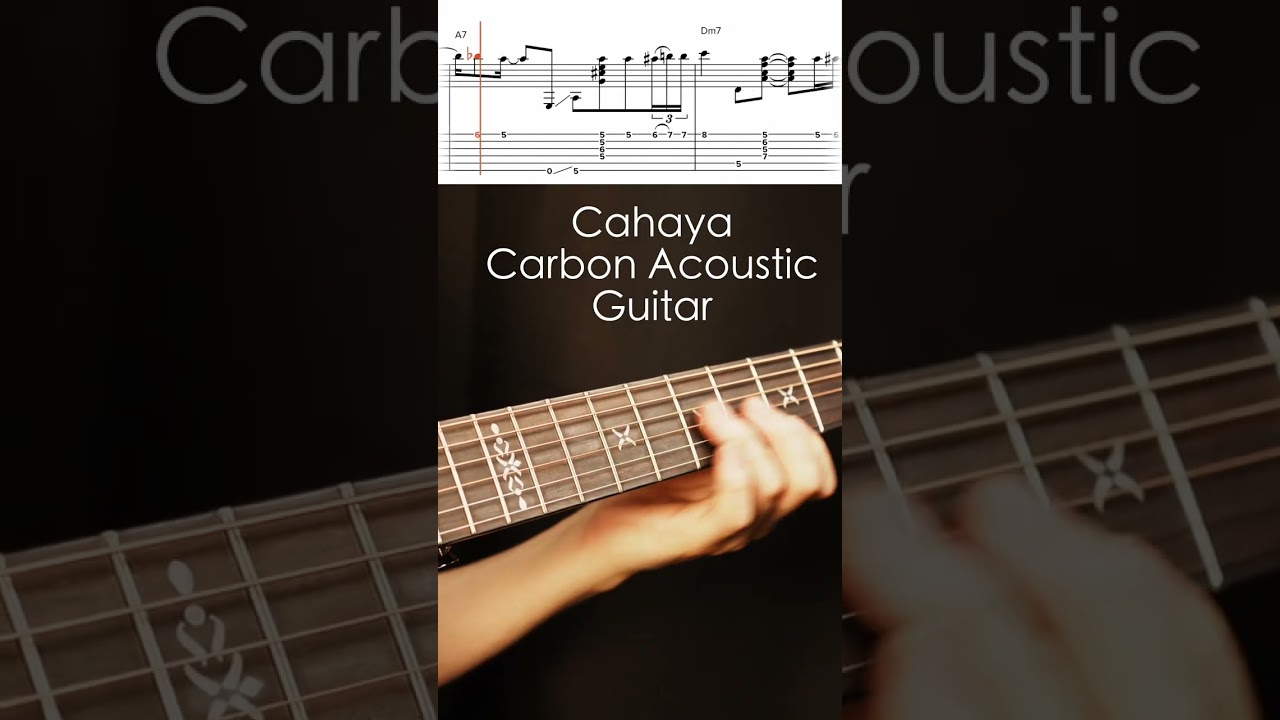 All of Me Jazz Lick - Cahaya Carbon Fiber Acoustic Guitar