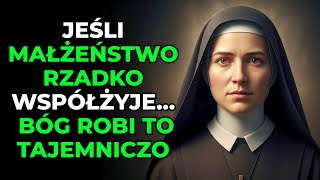 ŚWIĘTA FAUSTYNA UJAWNIŁA: TO JEST TO, CO SIĘ STANIE Z MAŁŻEŃSTWAMI O MAŁEJ INTYMNOŚCI WEDŁUG BIBLII