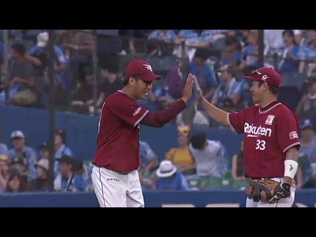【9回裏】イーグルス・藤平が地元の千葉でうれしいプロ初完投勝利!! 2018/9/17 M-E