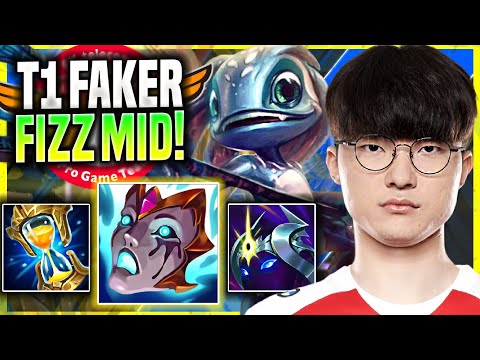 FAKER IS A MONSTER WITH FIZZ! - T1 Faker Plays Fizz Mid vs Qiyana! | Season 11