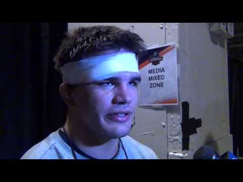 Morgan McIntosh (Penn St) after 2nd rd pin at 2016 NCAAs
