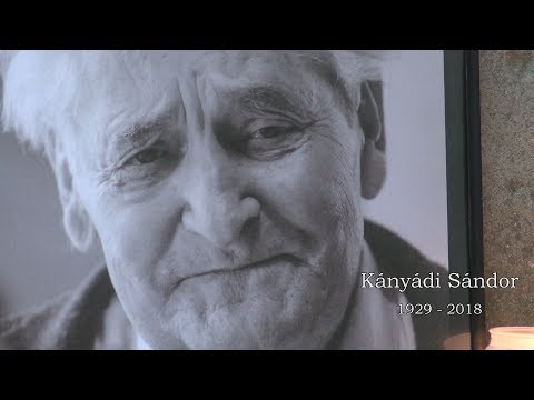 Elhunyt Kányádi Sándor - video preview image