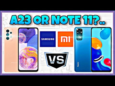 Samsung Galaxy A23 vs Xiaomi Redmi Note 11 | Specification | Comparison | Features | Price