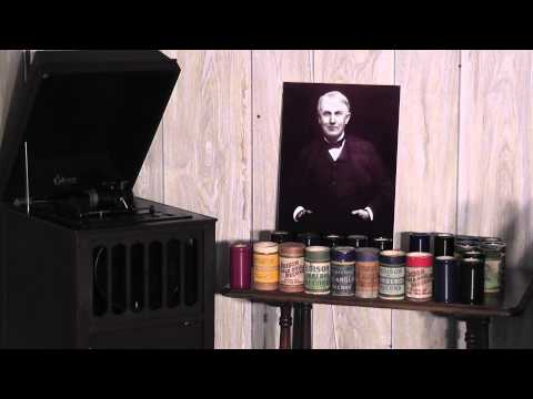Edison blue amberol cylinder 2482 - Hark! The Herald Angels Sing by