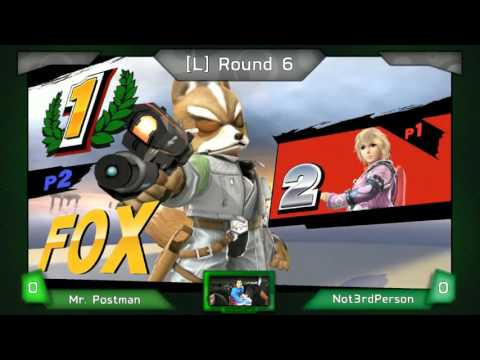 Mr. Postman (Fox) vs. Not3rdPerson (Shulk) - Smash Sunday @ eBash