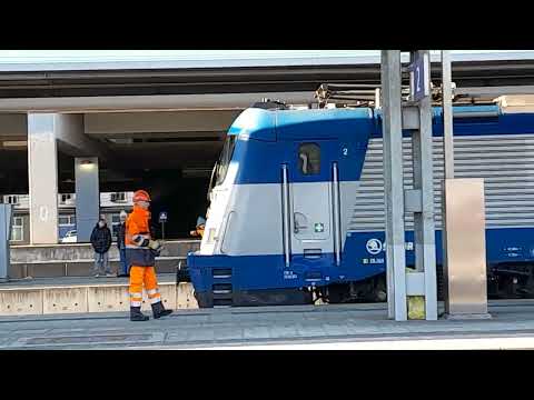 Railjet von Prag nach Linz, Hbf Linz, fährt ein, Oberösterreich, Austria 