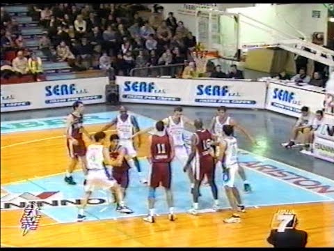 A2 2000/'01 B. Marche Fabriano Basket - Mabo Livorno 73-84