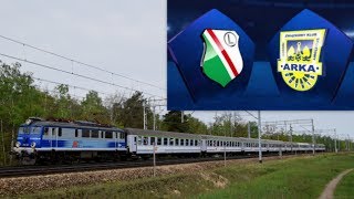 "Śpiew ptaków i ...kibice" EP07-357 z kibicami Arki Gdynia |Warszawa Choszczówka|