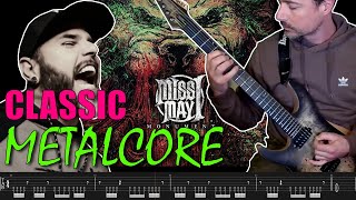 MISS MAY I - &quot;Gears&quot; Guitar &amp; Vocal cover | TABS