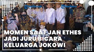 Momen saat Jan Ethes Jadi Juru Bicara Keluarga Jokowi saat Prosesi Midodareni