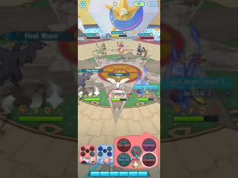 Pokemon Masters EX Winning Kanto Challenge Hard Final Without Supereffective Bonus