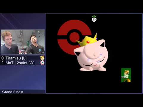 Mass Madness 25 SSBM - MnT | 2saint (Jigglypuff) vs. HoG | Tiramisu [L] (Fox) - Melee GF