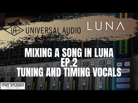 Mixing in LUNA ep.2 - Vocals - Tuning And Time Aligning