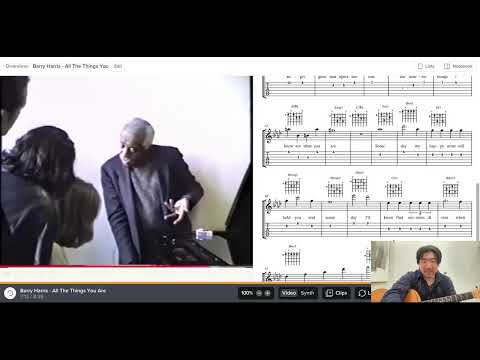 Barry Harris- All the Things You Are - Cmi7 chord discussion and interpretation of his lesson