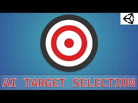 Unity Ai Target Selection using sensory memory module [AI #09]