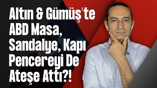 In the Gold & Silver market, did the US also set fire to the tables, chairs, doors, and windows?!