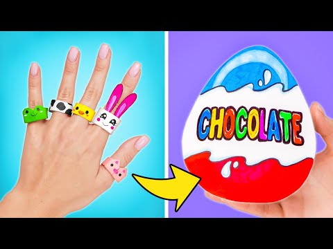 What’s Hidden Inside This GIANT Chocolate Egg? 😱 Surprise Reveal & DIY Tutorial