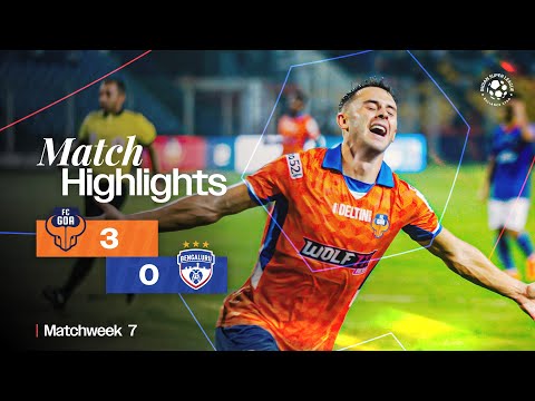 Match Highlights | FC Goa 3-0 Bengaluru FC | MW 7 | ISL 2024-25