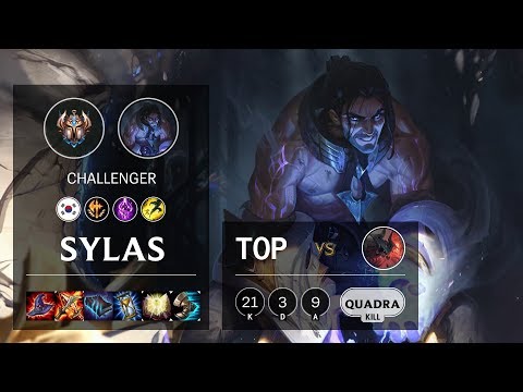 Sylas Top vs Aatrox - KR Challenger Patch 10.12