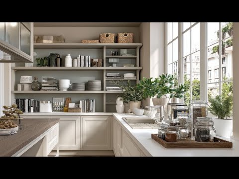 5 Modern Open Kitchen Design Ideas for SMALL Urban Homes