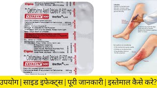 Cefasyn 500 Tablet Uses in Hindi | Infection, Fever, Throat Pain Treatment | Full Details Explained