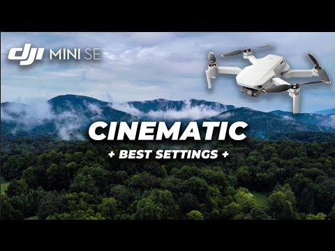 DJI Mini SE Cinematic Footage 2.7K + Best Settings