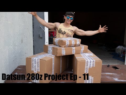 Datsun 280z Project Ep - 11 [ UNBOXING NEW SUSPENSION ]