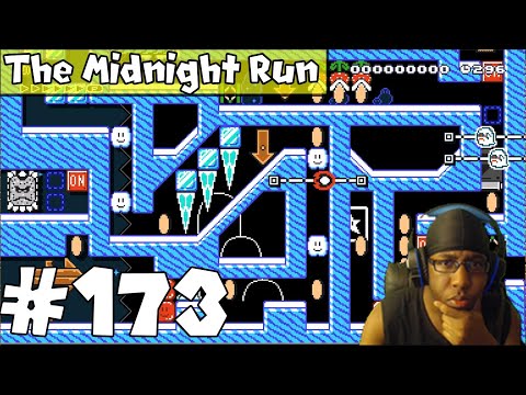 Mario Maker: The Midnight Run #173 - One Screen Puzzle 11