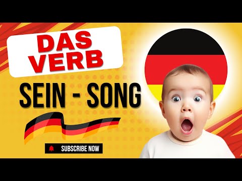 Verb SEIN Konjugation Song mit Text | German verb SEIN conjugation song