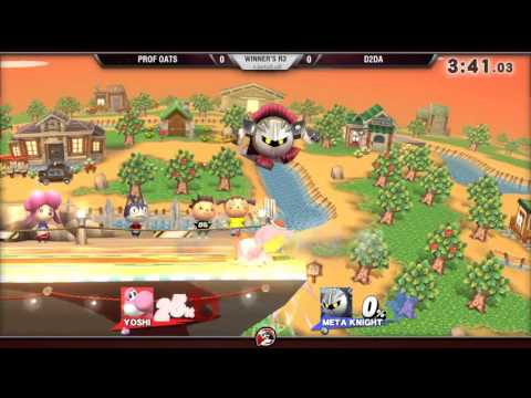 VS Weekly 1/7/16 - Winners R3 - Prof. Oats (Yoshi) vs. D2da (MK) - Smash 4