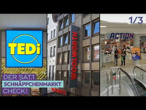 Tedi, Woolworth & Action: So locken die Schnäppchen-Giganten! | 1/3 | SAT.1 Schnäppchenmarkt-Check!