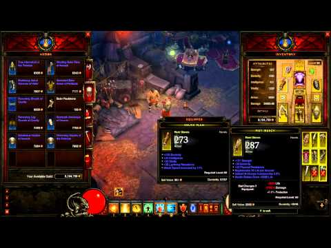 Diablo 3 - I Love Maintenance + Identify Spree